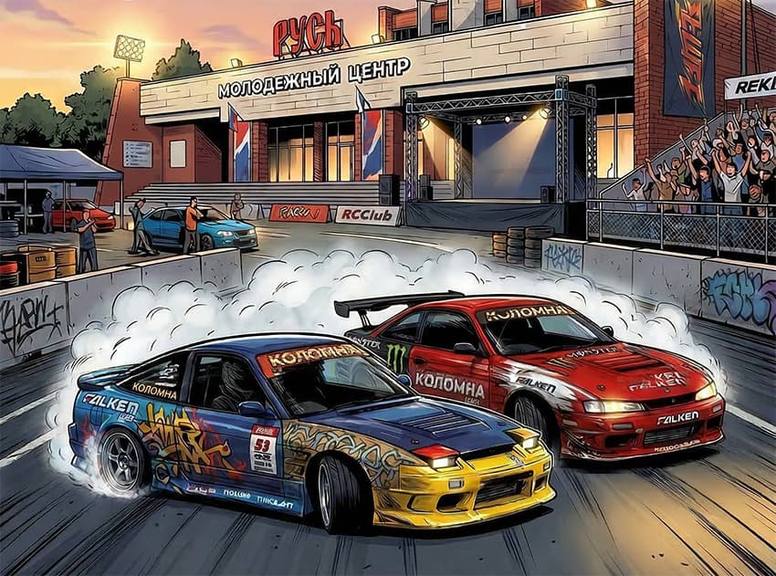 Дрифт Арена Фест 2026. 1 Этап